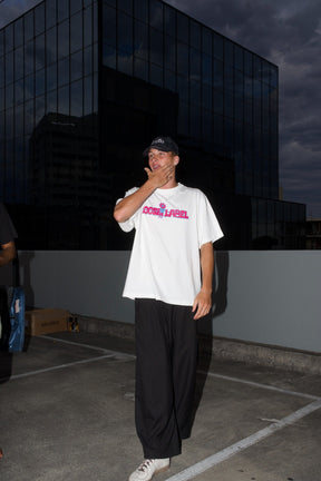 black nylon cap